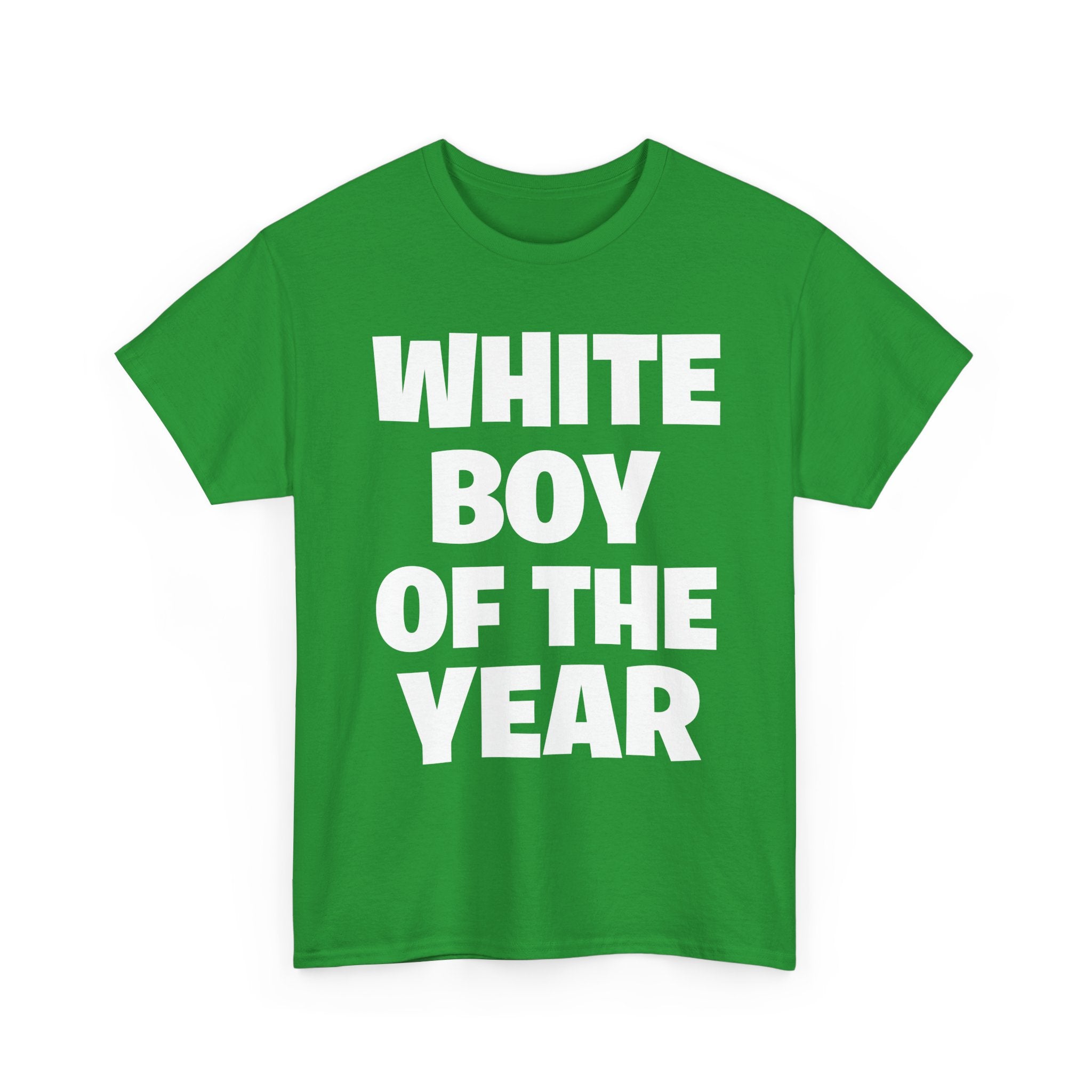 T-Shirt — "White Boy of the Year" Bold Graphic Tee