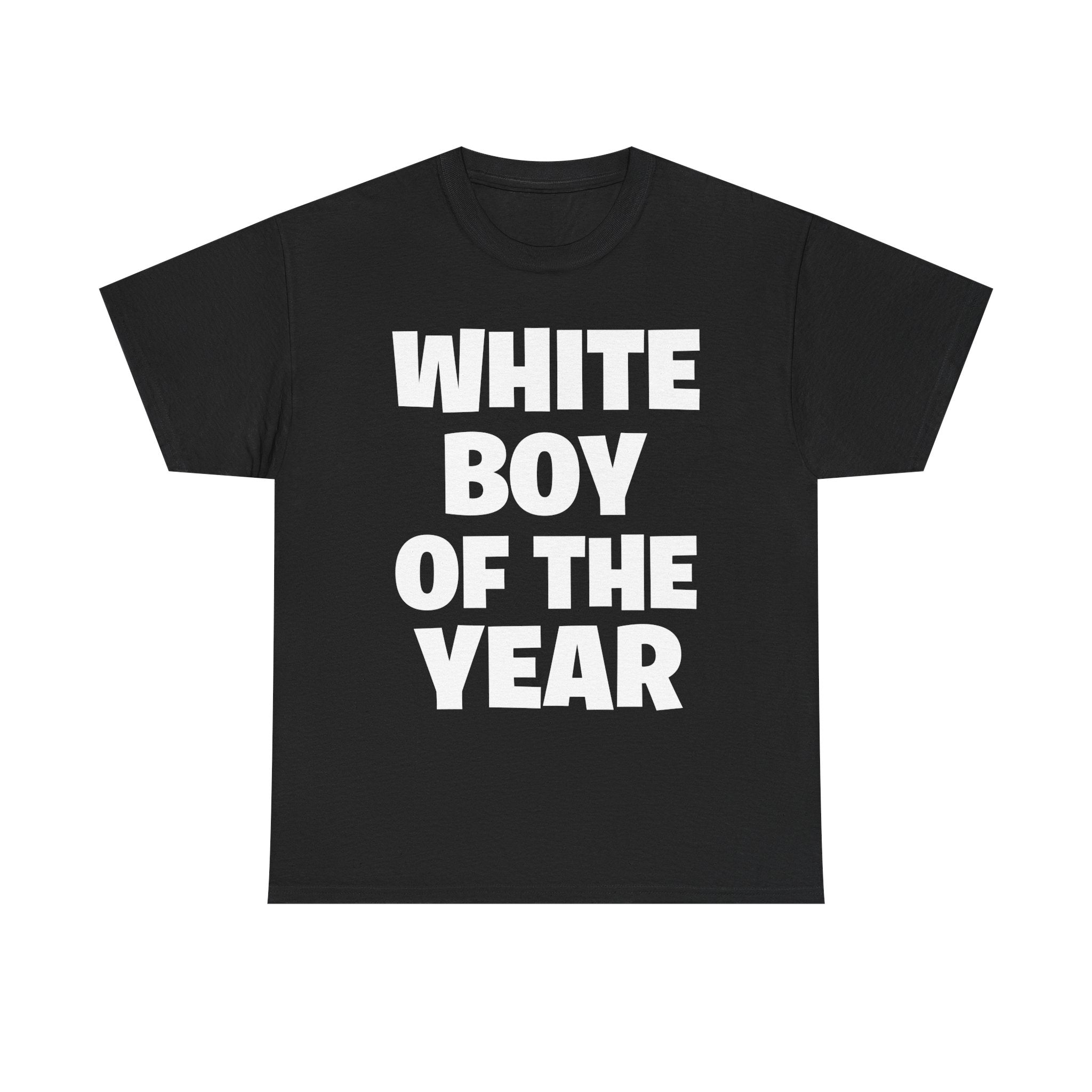 T-Shirt — "White Boy of the Year" Bold Graphic Tee