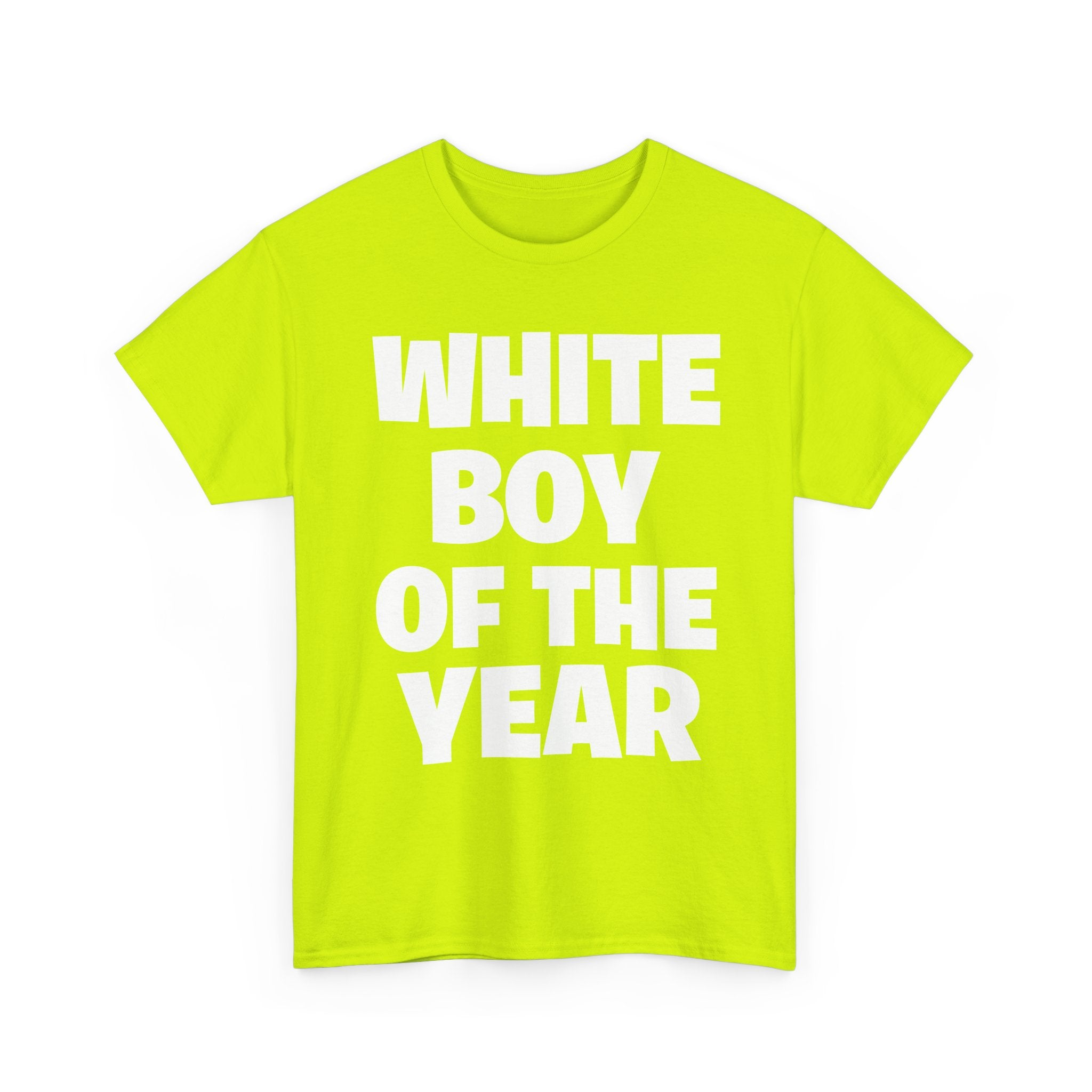 T-Shirt — "White Boy of the Year" Bold Graphic Tee