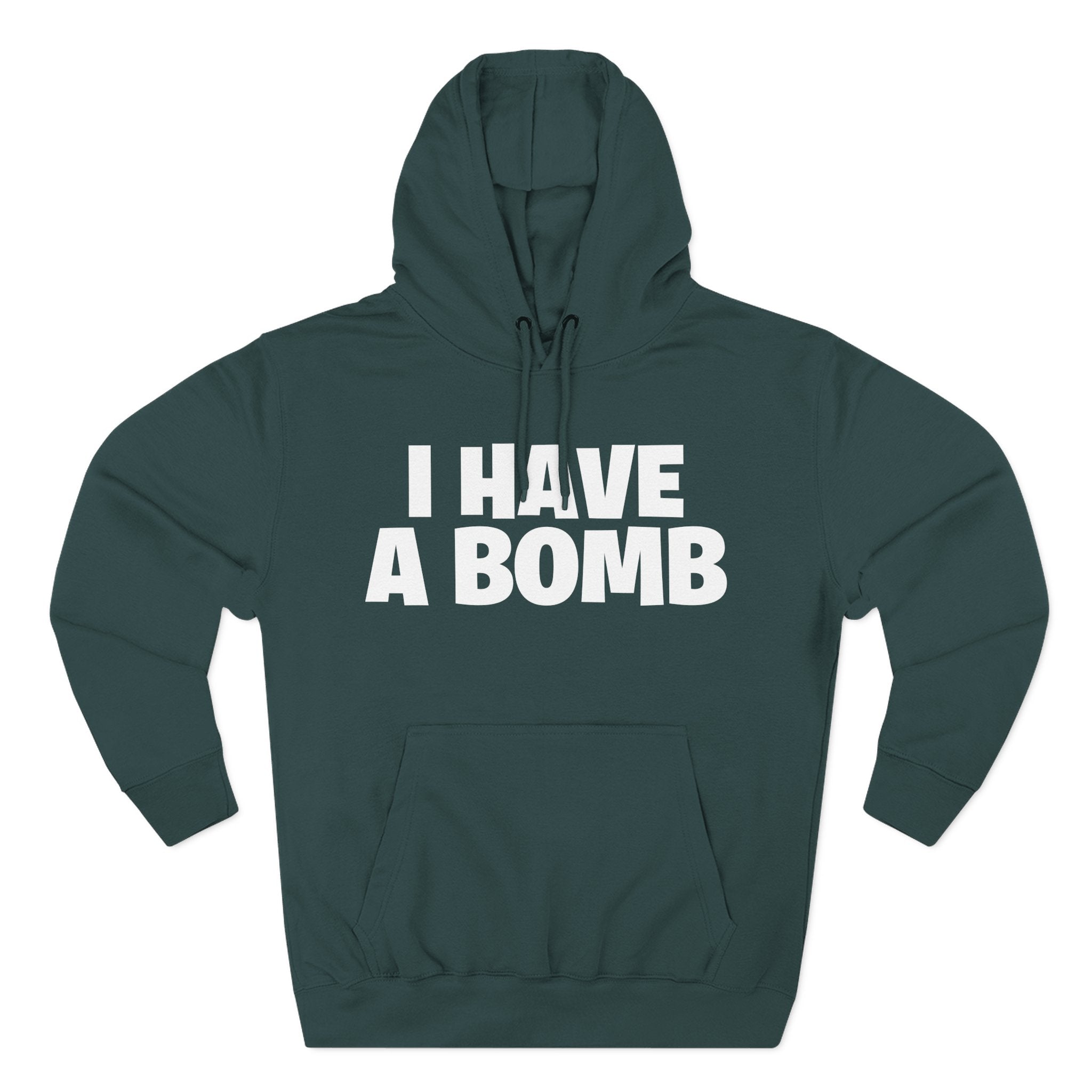 I Have a Bomb Hoodie — Bold Graphic Pullover