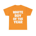 T-Shirt — "White Boy of the Year" Bold Graphic Tee