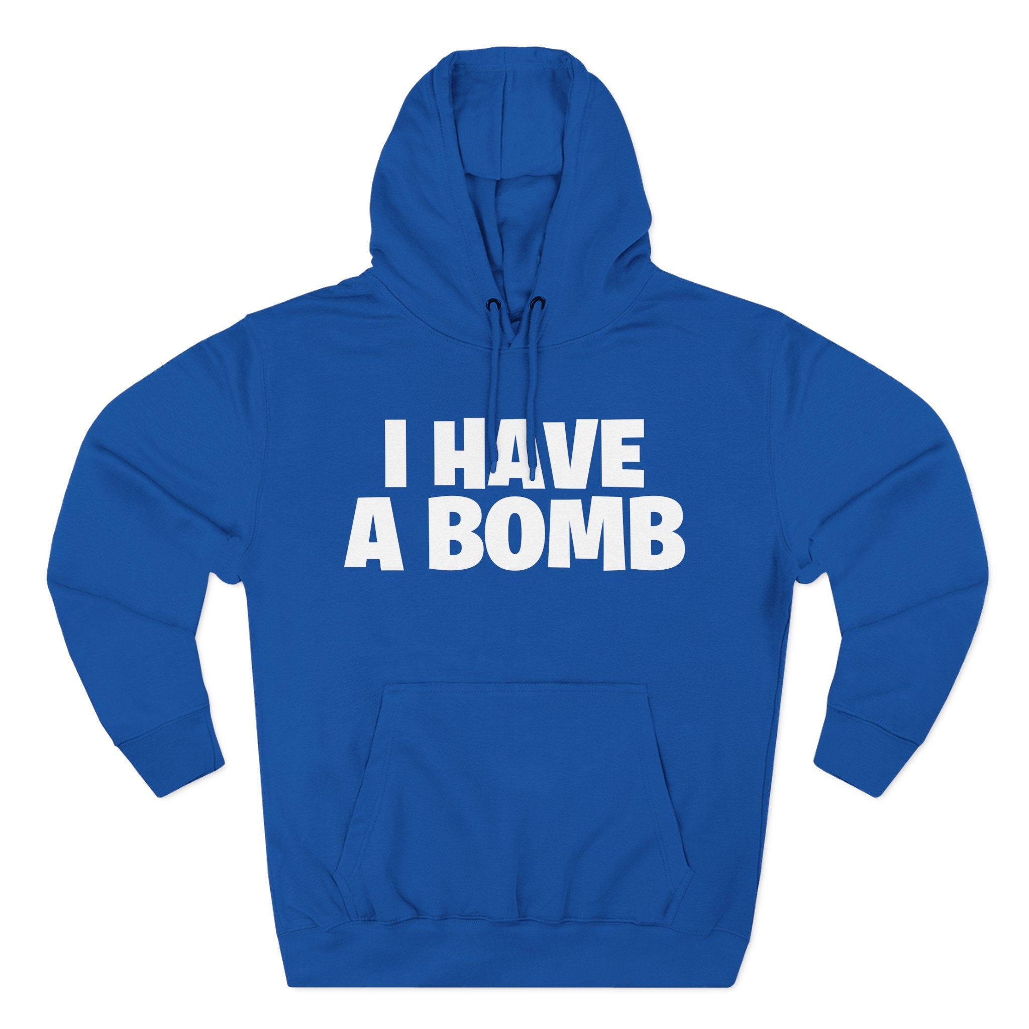 I Have a Bomb Hoodie — Bold Graphic Pullover